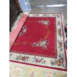 A LARGE 20TH CENTURY EASTERN WOOLEN RUG - APPROX 2 M x 3 M