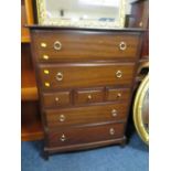 A STAG MINSTREL SEVEN DRAWER CHEST