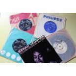 A SELECTION OF LPS AND 7" SINGLE RECORDS AND 78'S RECORDS