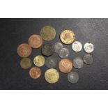 A QUANTITY OF ANTIQUE MINIATURE COINS