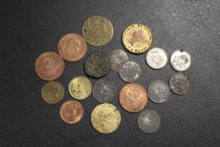 A QUANTITY OF ANTIQUE MINIATURE COINS