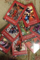 A SELECTION OF MARVEL'S MIGHTIEST HEROS HARD BACK BOOKS "ALL SEALED "