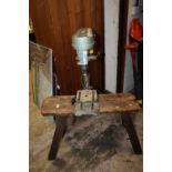 A BENCH TOP PILLAR DRILL