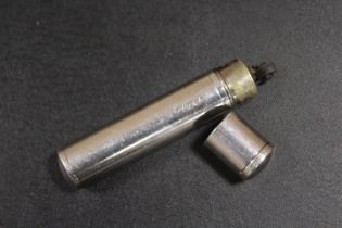 AN ALLBRIGHT USA WHITE METAL CIGARETTE LIGHTER