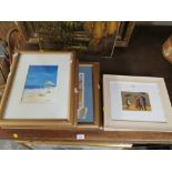 A COLLECTION OF SIXTEEN ASSORTED PRINTS TO INCLUDE BARBADOS / CARIBBEAN SCENES