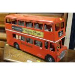 A VINTAGE TRIANG TIN PLATE NO 93 LONDON TRANSPORT BUS