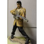 A LARGE SHOP DISPLAY TYPE FIGURE OF ELVIS PRESLEY