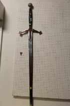 AN ORNAMENTAL DISPLAY SWORD