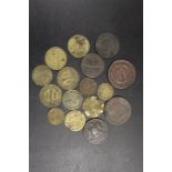 A QUANTITY OF 18TH AND 19TH CENTURY TOKENS