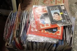 TRAY OF ELVIS COLLECTORS EDITION MAGAZINE AND DVD SETS