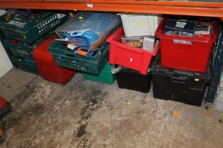 A LARGE SELECTION OF TOOLS ETC (TRAYS NOT INCLUDED)