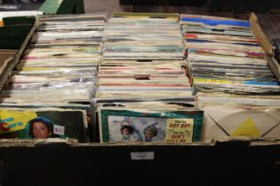 APPROXIMATELY 350 SINGLES RECORDS MAINLY FROM 60'S, 70'S , 80'S AND 90'S