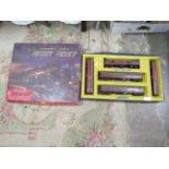 TWO BOXED '00 GAUGE' TRAINSETS, PLAYCRAFT LONDON / PARIS NIGHT FERRY AND HORNBY DUBLO GOODS SET