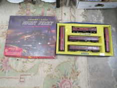 TWO BOXED '00 GAUGE' TRAINSETS, PLAYCRAFT LONDON / PARIS NIGHT FERRY AND HORNBY DUBLO GOODS SET
