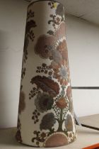 A LARGE TAPERING CYLINDER RETRO TALL LAMP SHADE