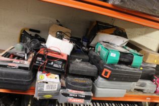 A LARGE SELECTION OF BOXED POWER TOOLS ETC