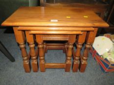AN OLD CHARM NEST OF TABLES