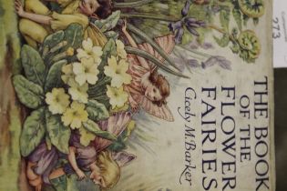 A BOOK OF THE FLOWER FAIRIES BY CICLEY M BARKER SIGNED JUNE 1934 PUBLISHED BY BLACKIE AND SON WITH