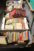 FIVE TRAYS OF ASSORTED BOOKS