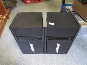 A PAIR OF BOSE 301 MUSIC MONITOR II DIRECT/REFLECTING SPEAKERS (UNCHECKED)