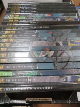 TWENTY NEW VOLUMES OF STAR TREK NOVELS, STILL FACTORY WRAPPED