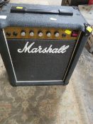 A SMALL MARSHALL PORTABLE AMP (UNTESTED)