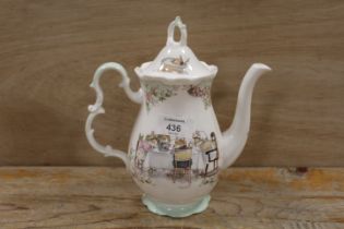 A ROYAL DOULTON BRAMBLY HEDGE GIFT COLLECTION COFFEE POT