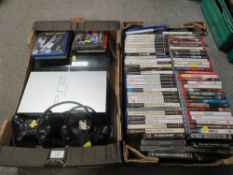 A QUANTITY OF PLAYSTATION SYSTEMS, GAMES ACCESSORIES (UNCHECKED)
