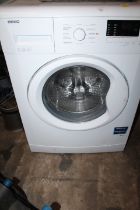 A BEKO WASHING MACHINE