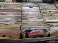 A COLLECTION OF APPROXIMATELY 350 SINGLE RECORDS MAINLY FROM THE 1960s, 70s, 80s AND 90s
