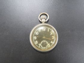 AN ANTIQUE MILITARY POCKET WATCH