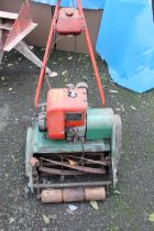 A VINTAGE SUFFOLK PUNCH LAWN MOWER A/F