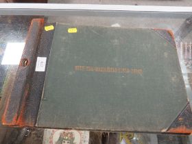 A VINTAGE LEDGER 'WITH THE WAZIKISTAN FILED FORCE'
