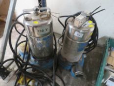 TWO CLARKE SUBMERSIBLE WATER PUMPS