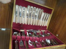 TWO CANTEENS OF CUTLERY (UNCHECKED)