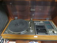 A VINTAGE SHARP STEREO MUSIC CENTRE