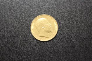 AN EDWARD VII HALF SOVEREIGN DATED 1903