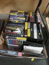 A TRAY OF VINTAGE SEGA MEGA DRIVE GAMES TO INCLUDE EAS SPORTS FIFA INTERNATIONAL SOCCER , OLYMPIC