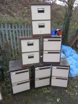 A SELECTION OF FILING CABINETS