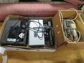 THREE ASSORTED PROJECTORS