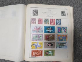 STAMP COLLECTION - A STRAND ALBUM CONTAINING WORLD RANGE WITH GB FROM 1d BLACK, SOME LOVELY CDS