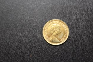 A QUEEN ELIZABETH II HALF SOVEREIGN DATED 1982