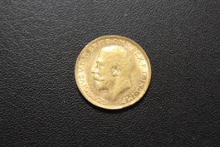 A GEORGE V FULL SOVEREIGN DATED 1911