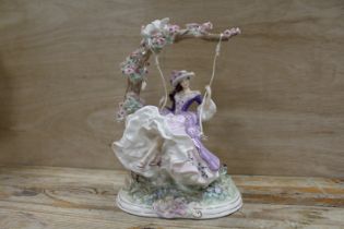 A ROYAL WORCESTER LIMITED EDITION FIGURINE 'SUMMERS DREAM' NUMBER 163 / 4950 FOR COMPTON AND