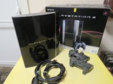 A BOXED SONY PLAYSTATION 3 (UNCHECKED)