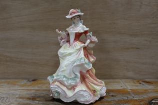 ROYAL DOULTON FIGURINE 'FLOWERS OF LOVE - ROSE'