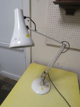 A VINTAGE ANGLE POISE LAMP