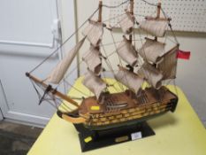 A MODEL OF HMS VICTORY
