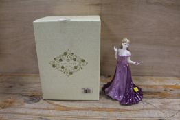 A BOXED COALPORT FIGURINE COLLINGWOOD COLLECTION 'BARBARA'