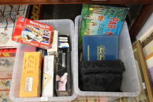 A QUANTITY OF VINTAGE BOARD GAMES AND COMPUTER GAMES TO INC SUPER NINTENDO EXAMPLES